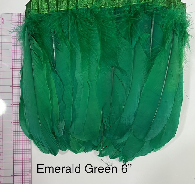 Nagorie Em Green Feather 6"